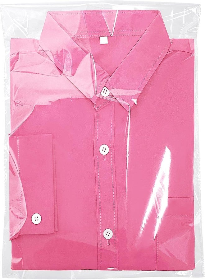 V4L Packing Clear Bags Transparent Pouches for Garments Clothes Saree Shirt Etc Self Adhesive BOPP Bags Seal Bag for Multipurpose Size 10"×14"Inch Pack of 100 - Image 3
